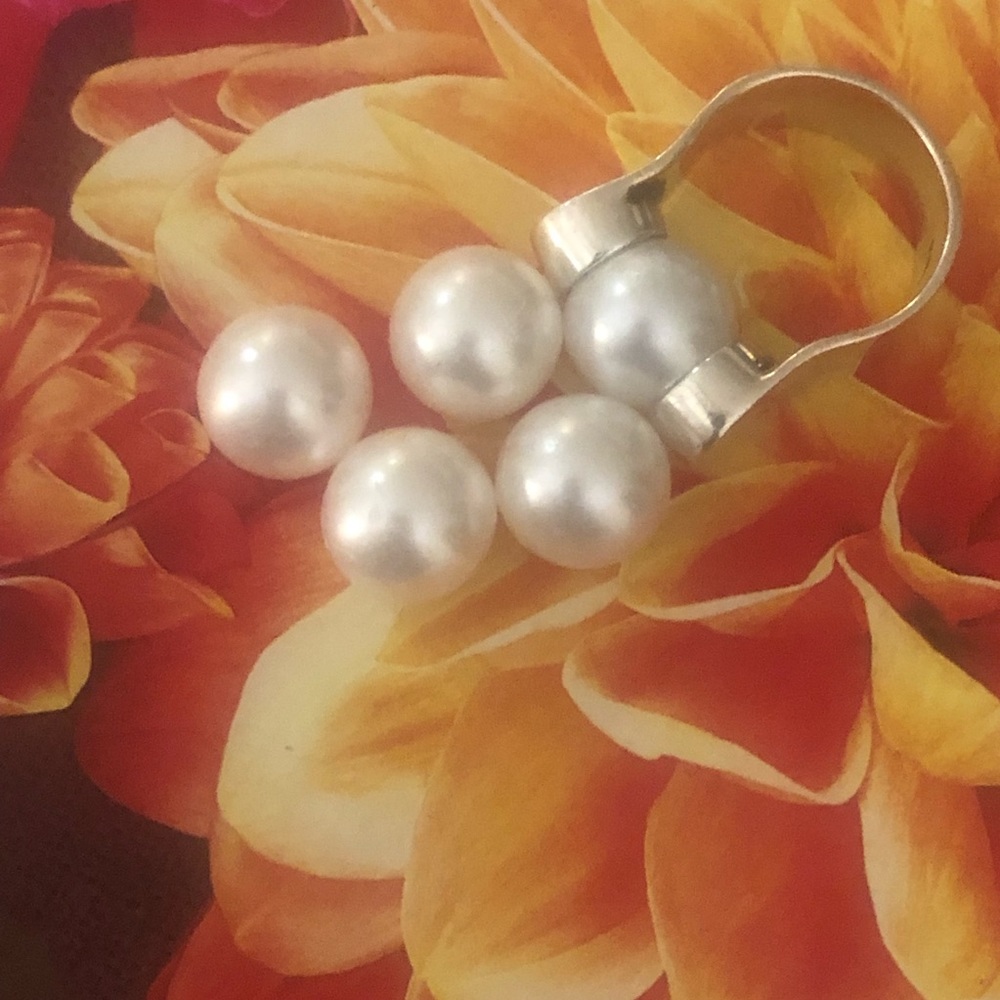 12mm Acrylic Pearl Interchangeable beads for ring.